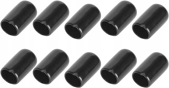 10x Rubber Keuphoes Beschermers voor Snooker & Poolkeus — afbeelding 4