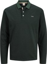 JACK & JONES PLUS - JPRBLUALVES LS POLO PLS Heren Poloshirt