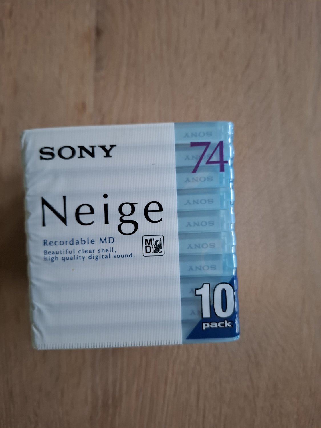 Sony 10 x MiniDisc 10MDW74NED