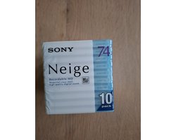 Sony 10 x MiniDisc 10MDW74NED