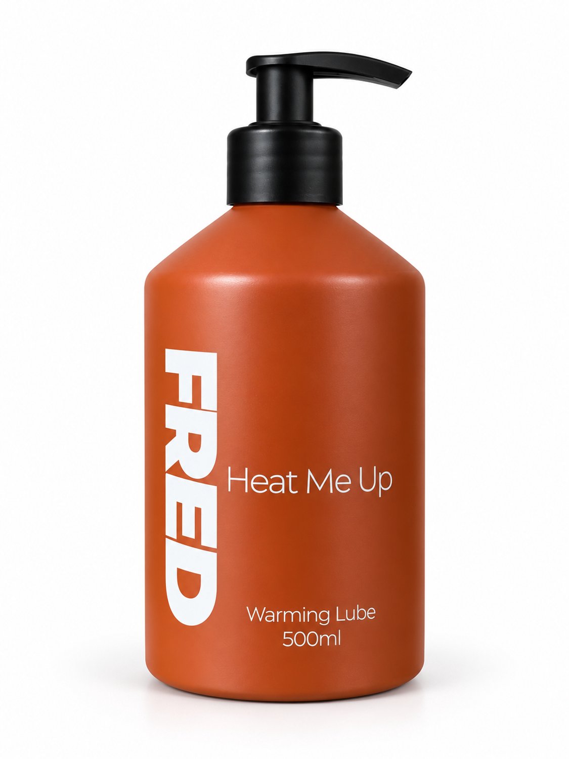 FRED Glijmiddel Verwarmend effect 500ml op waterbasis - Aluminium fles