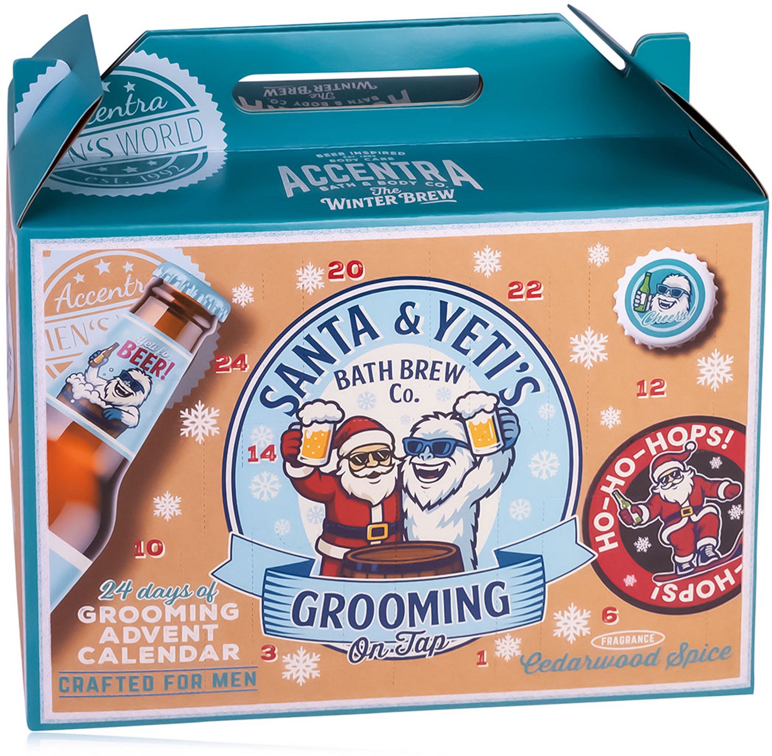 Adventskalender 2026 Man - 24 verrassingen - Stoer pakket - Adventkalender Volwassenen en Kinderen - Wellness - Geschenkset Mannen cadeautjes volwassenen – foto 2