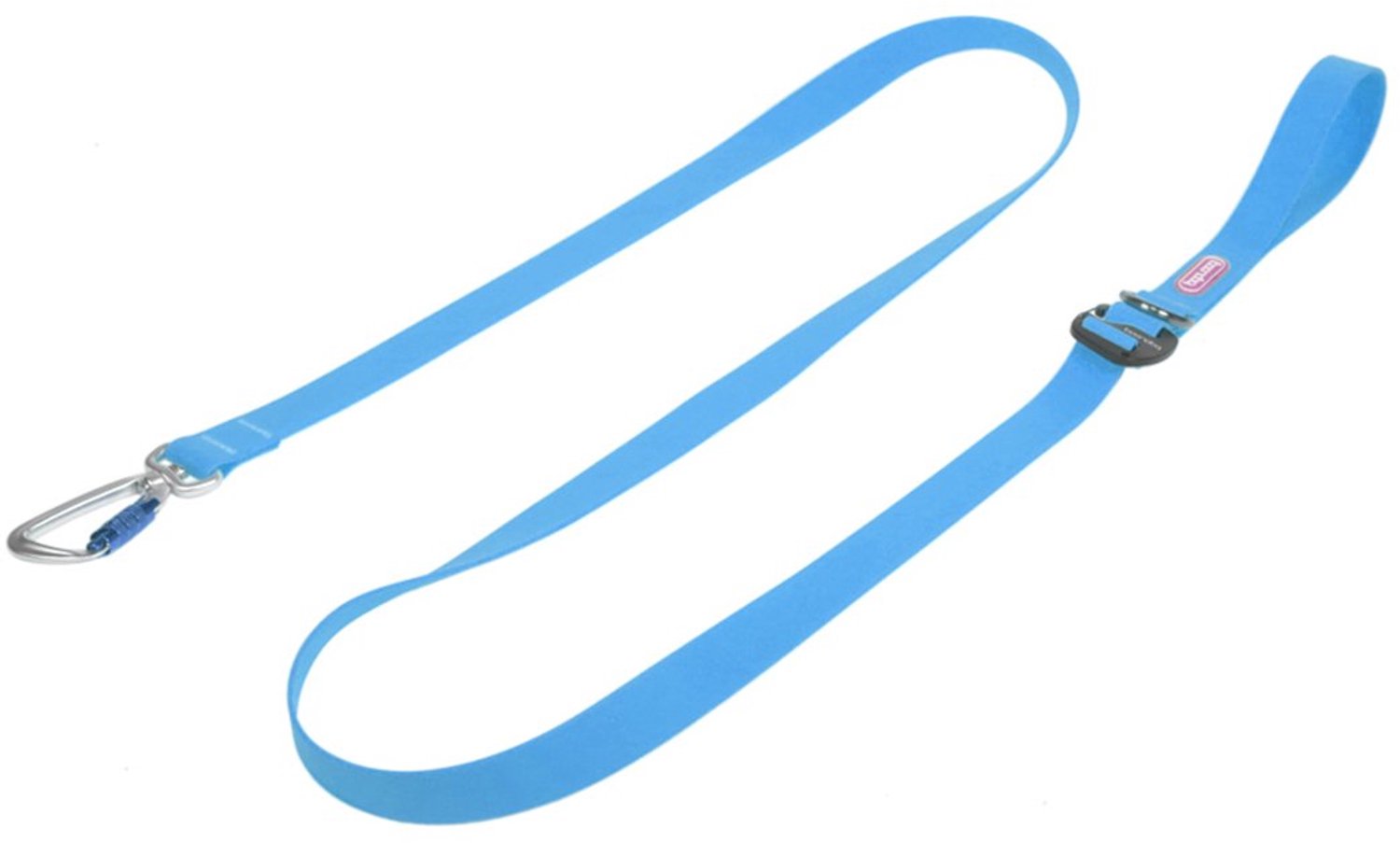 Hondenriem Boondog Joy 1,4 meter - hondenriem met PVC-coating, afwasbaar - Blue - Maat L