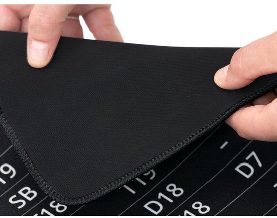 KIRA® Dartmat -Vloerbeschermingsmat - Tapijt - Dart - Zwart - 300cm x 61cm x 1cm — afbeelding 3
