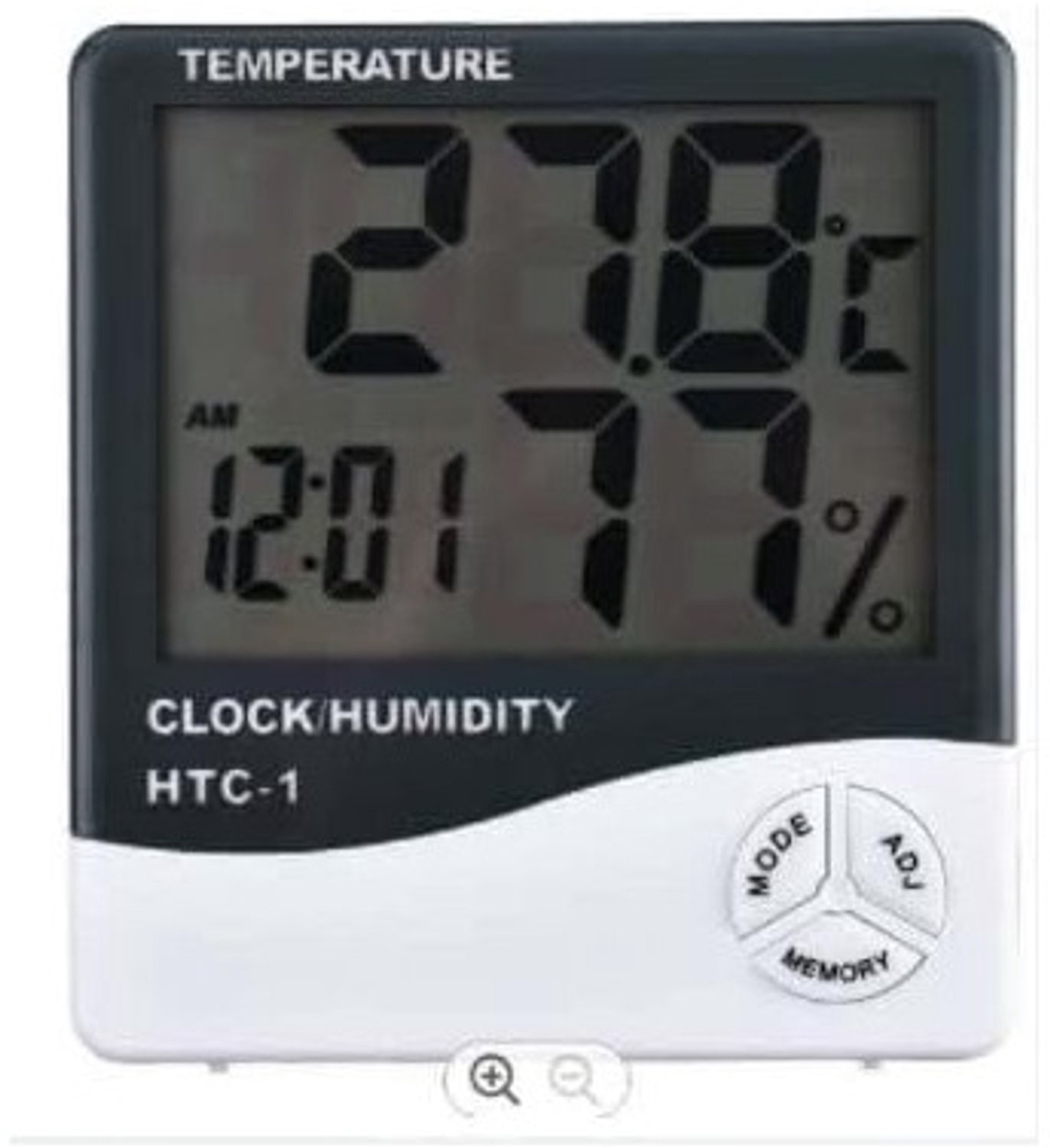 Digitale Thermometer - Binnen - Groot LCD-Display - Elegante Ontwerp met Draaihaak - Voor Thuisgebruik