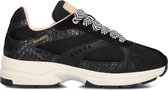 Shabbies Amsterdam - Celia Race Sneaker Mesh Zwart - Maat 38