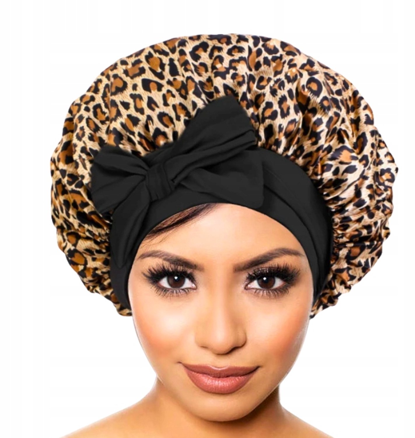Satijnen Slaapmuts Turban voor Haar - Nachtbescherming & Comfort