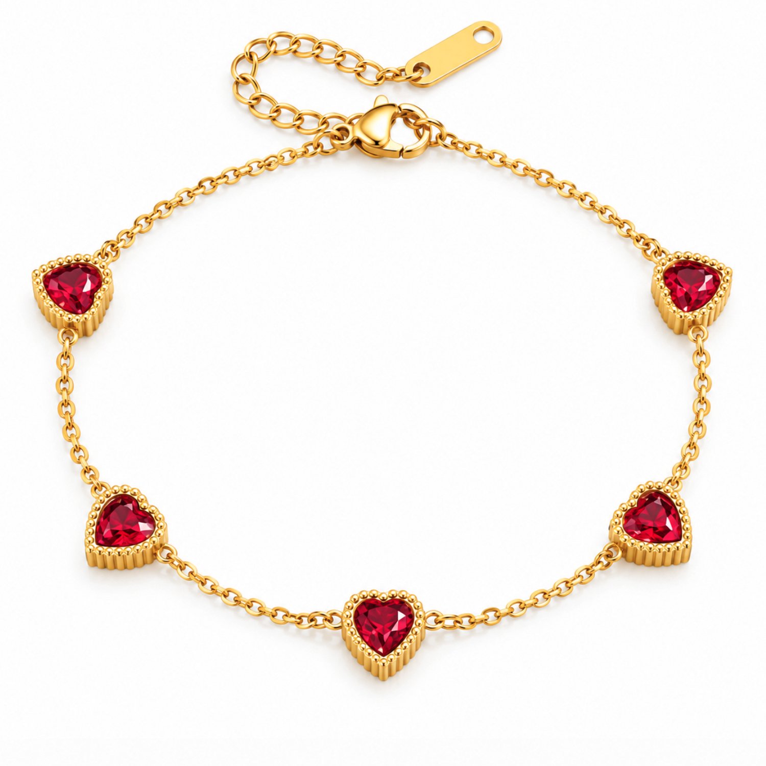 Luxe armband - Verguld - zirkonia - vrouwen armband - Goudkleurig armbanden - hoogwaardig roestvrij staal- armbandje - Goudkleurig - cadeau - verjaardag cadeau - Kerst cadeau