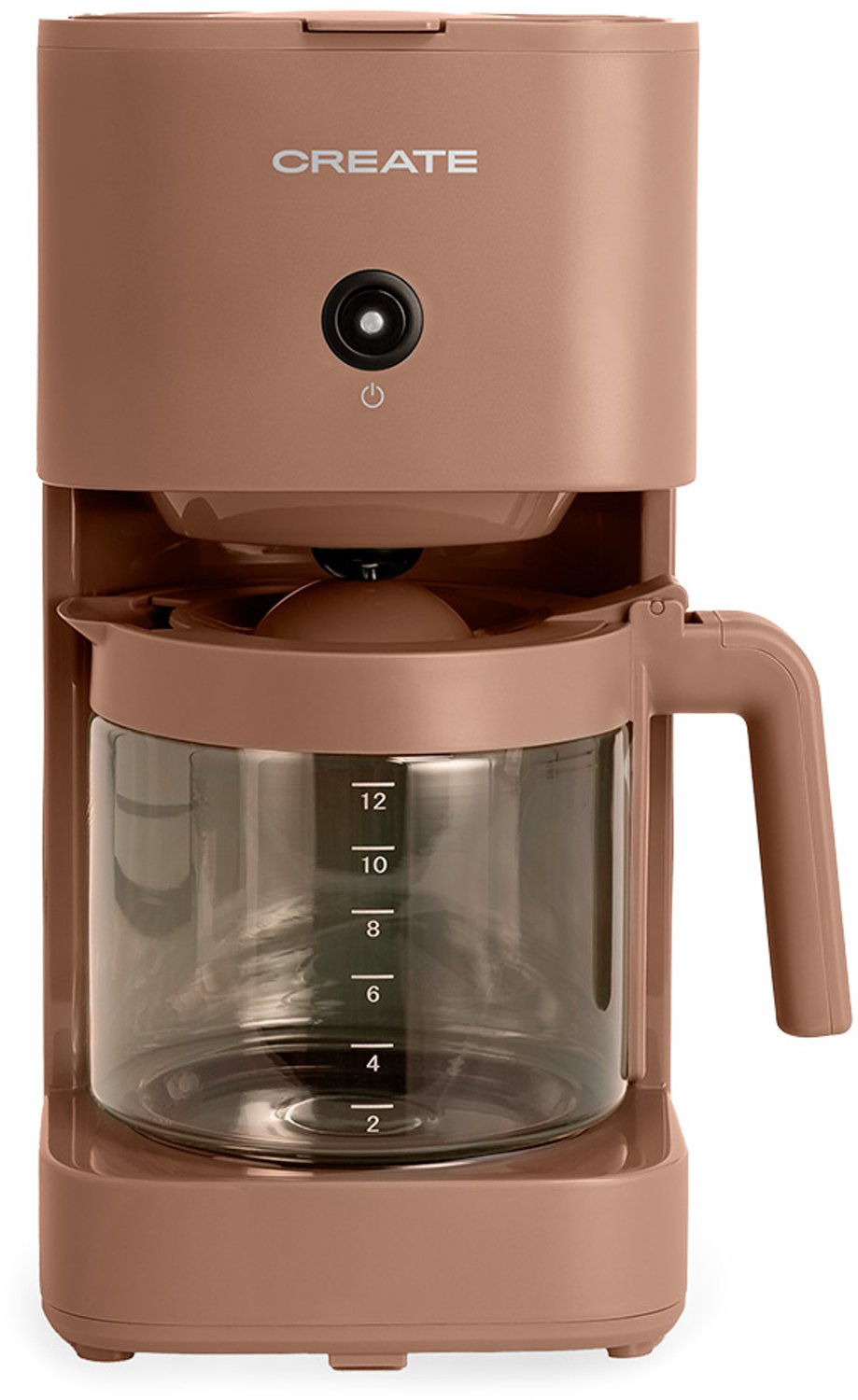 CREATE - Filterkoffiezetapparaat van 1,5 liter met warmhoudfunctie - Mokka- THERA DRIP
