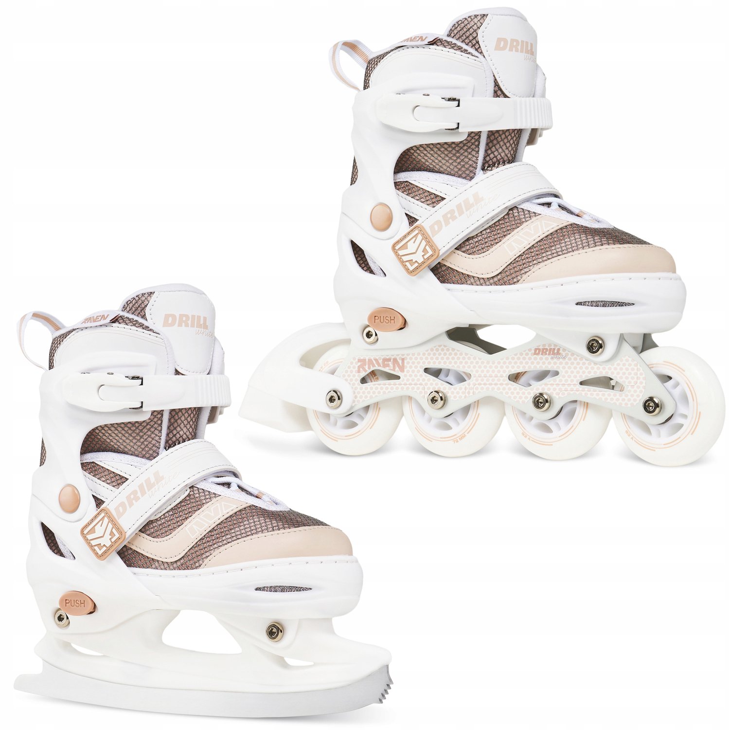 RAVEN Drill 2-in-1 Schaatsen/Skeelers