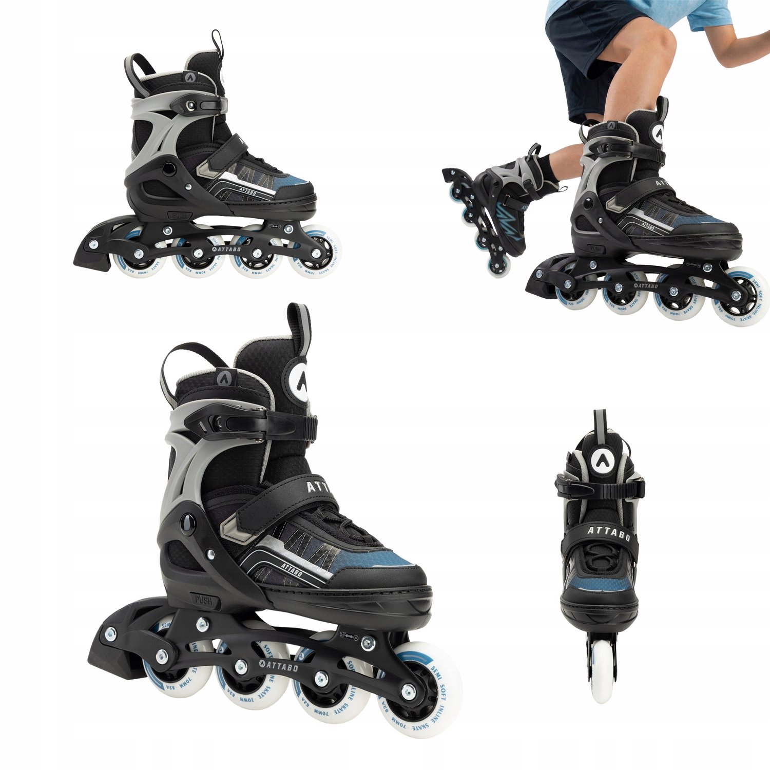 Attabo Bladeroll Kinder rolschaatsen/schaatsen