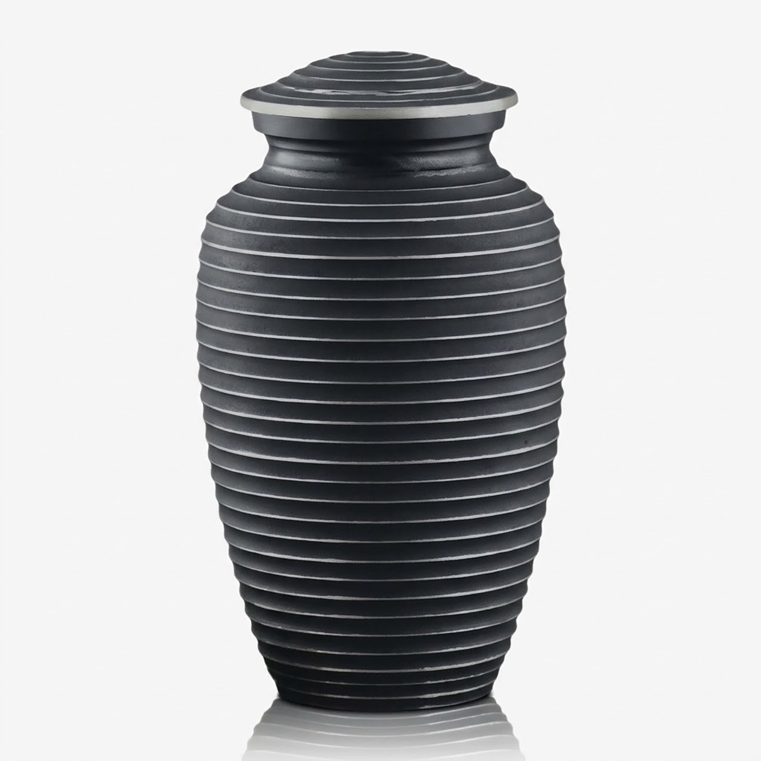 Akerz Urn - Donker - 3.5 Liter - Crematie Urn - Voor Huisdieren of Menselijk As - Crematie As - Urn - Begrafenis