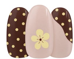 Maniac Nails Gellak Stickers – Toast & Honey – 28 stickers voor 2 manicures – 14+ dagen zonder chippen – Uitharden met UV-lamp – Gel Nagelstickers – Gel Nail Wraps