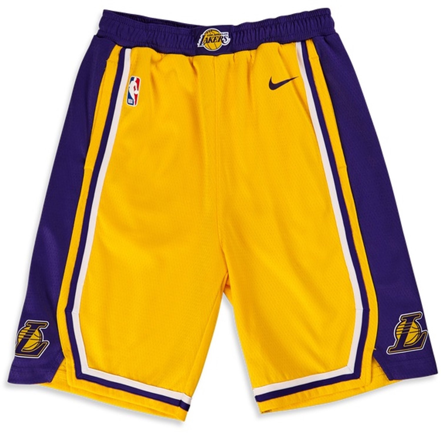 Nike NBA Kid’s Shorts Poly Mesh Geel