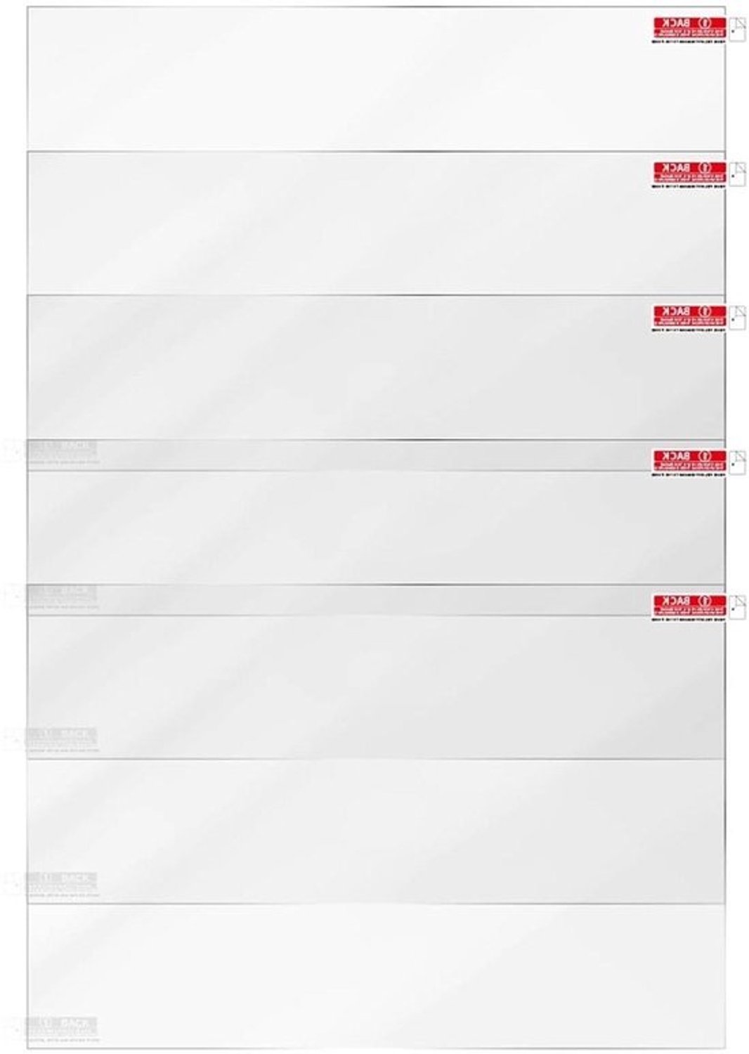 Printer Screen Protector - Display Film - 3D Printen - Krasbestendig Helder - 5 Stuks - Transparant