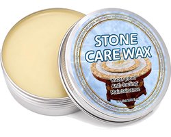 Wax voor marmer en tegels 80g - waterproof wet effect - professionele bescherming - ideaal voor polijsten - Vemera