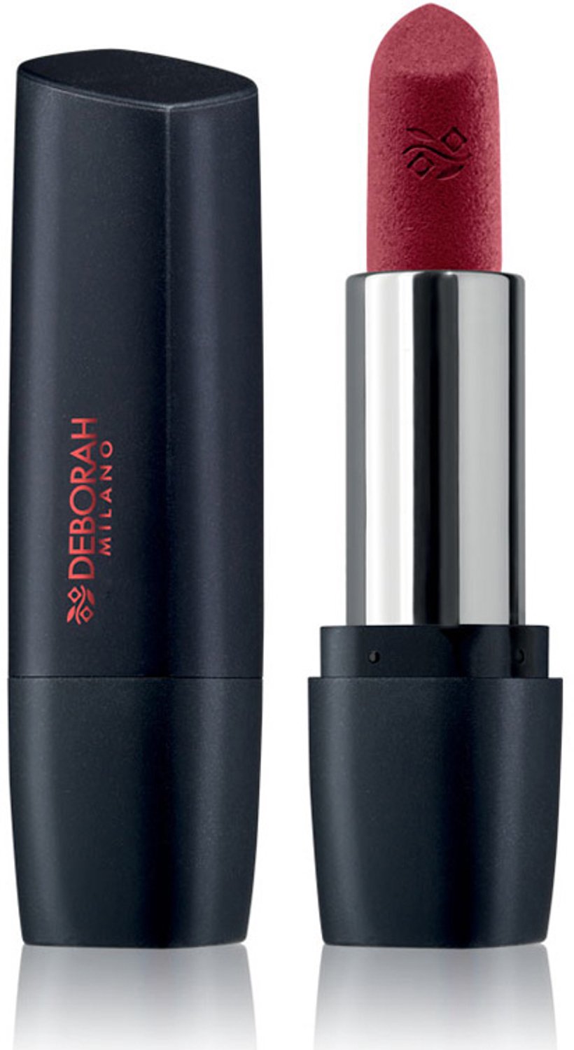 Deborah Milano Milano Red Mat Lipstick 07 Pink Brick – Matte Lippenstift - Intense, Langhoudende Kleur - Fluweelzachte Textuur - Hoge Pigmentatie - Perfecte Dekking & Elegante Finish