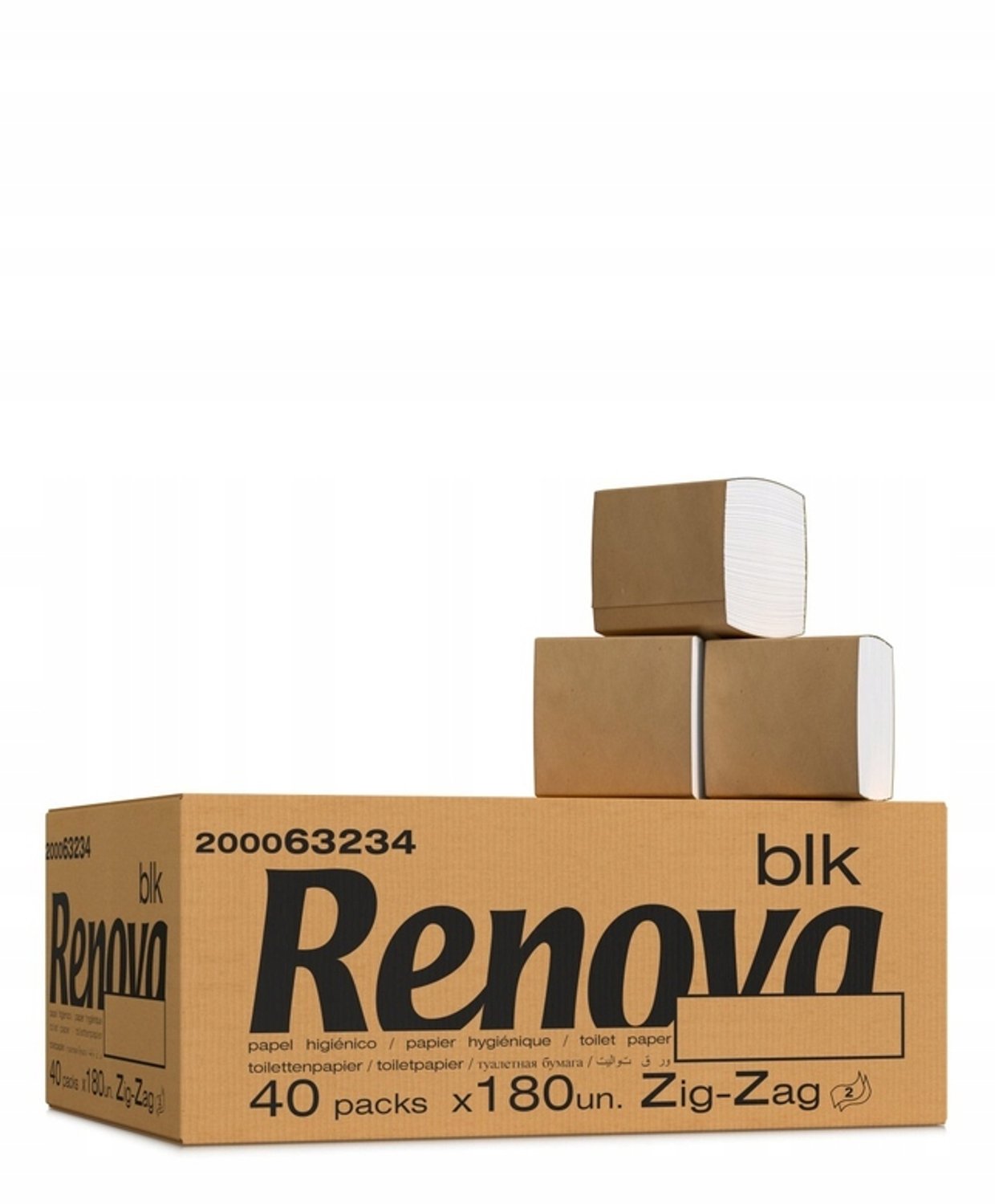 Renova Zig-Zag Handdoeken - 180 stuks