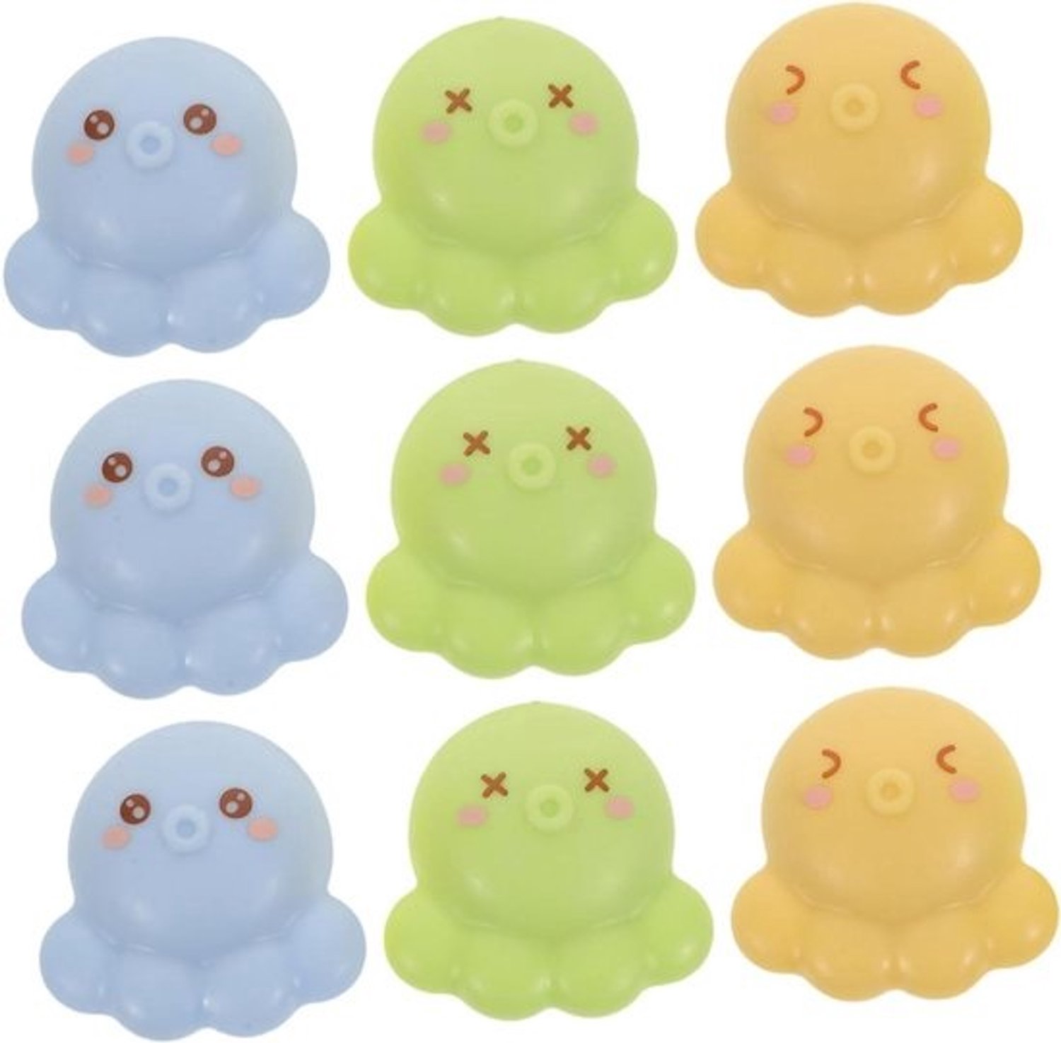 Badstop 9 stuks - Gootsteen afdekking - Wateroverlast voorkomen - Flexibel TPR materiaal - Past op 2.5cm - Diverse kleuren