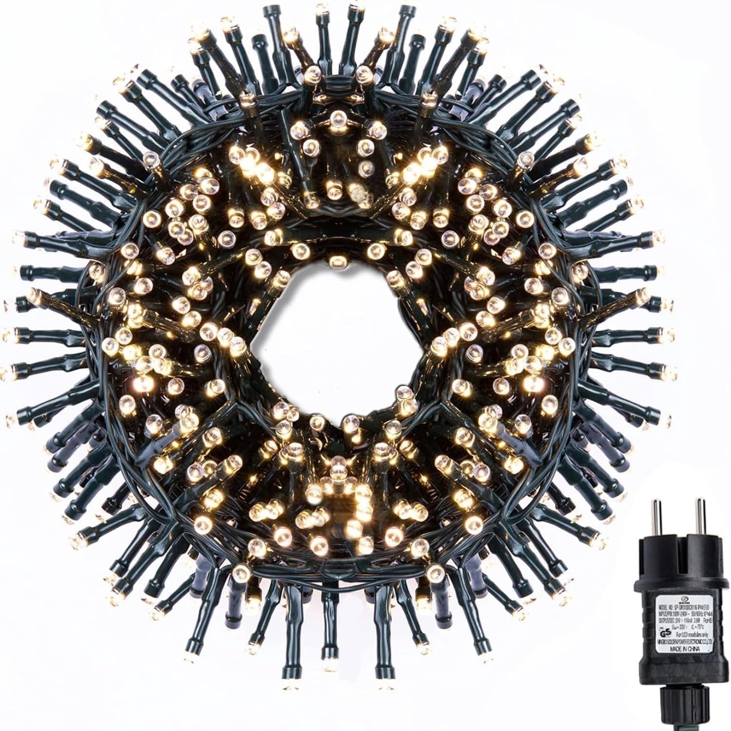 Lichtslinger - Warm Wit - 11 m - 300 LED's - Voor Binnen en Buiten Decoratie