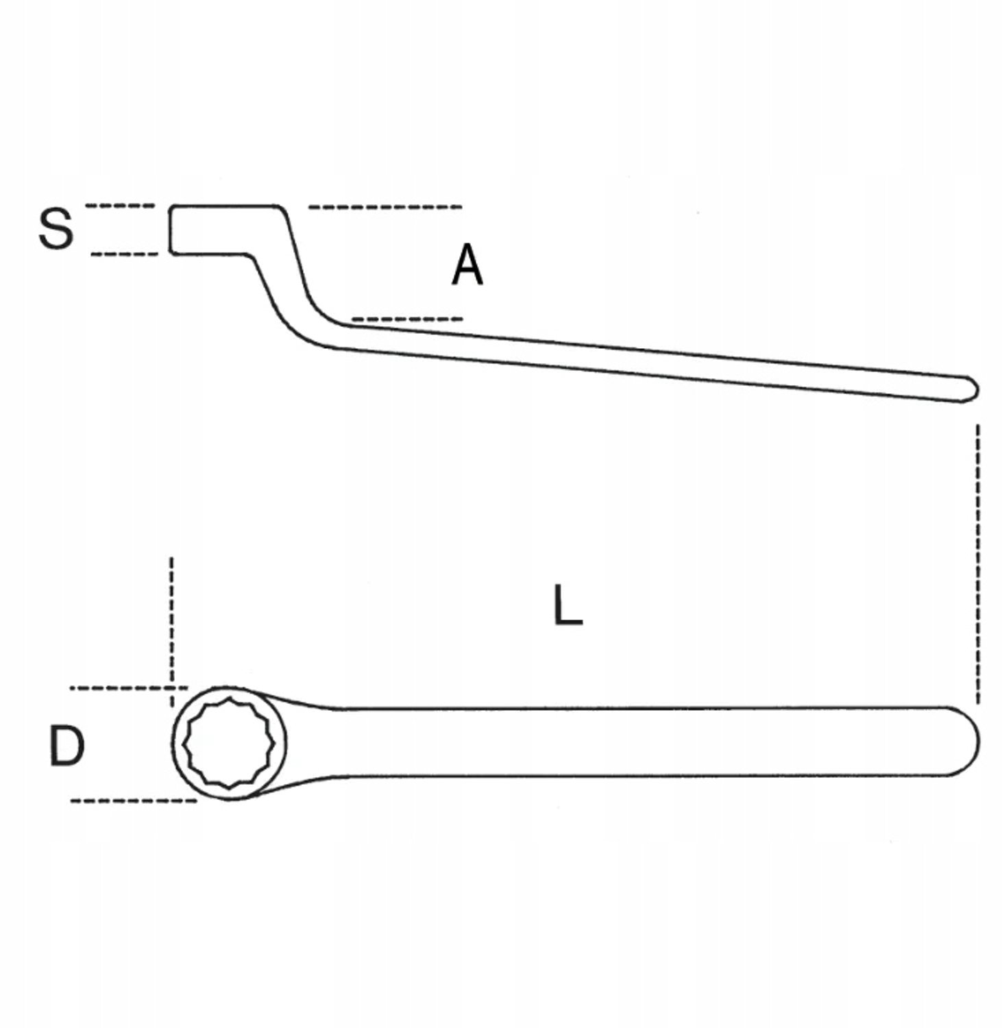 Geïsoleerde Ringsteeksleutel 10mm tot 1000V