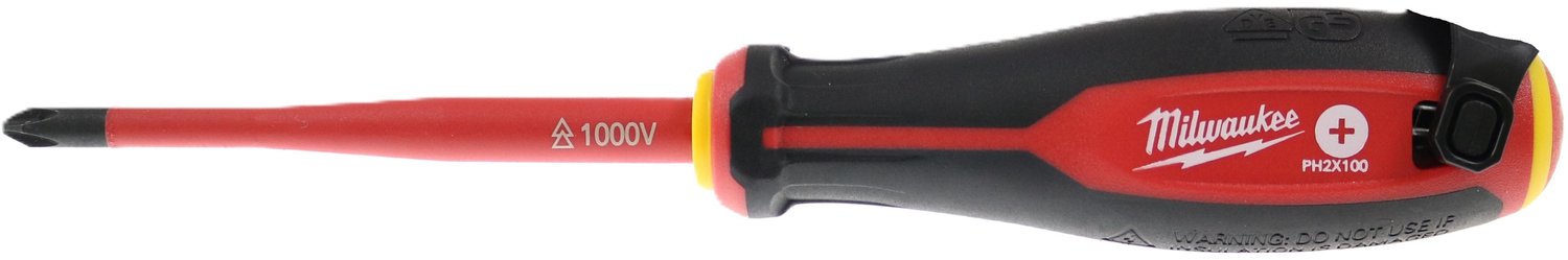 Milwaukee Tri-Lobe VDE Schroevendraaier PH2x100 - 4932478722
