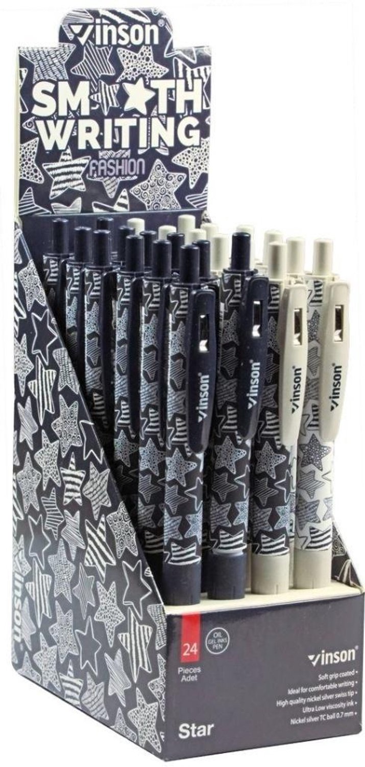 Titanum Fashion Star Automatische Pen Blauw 24 Stuks