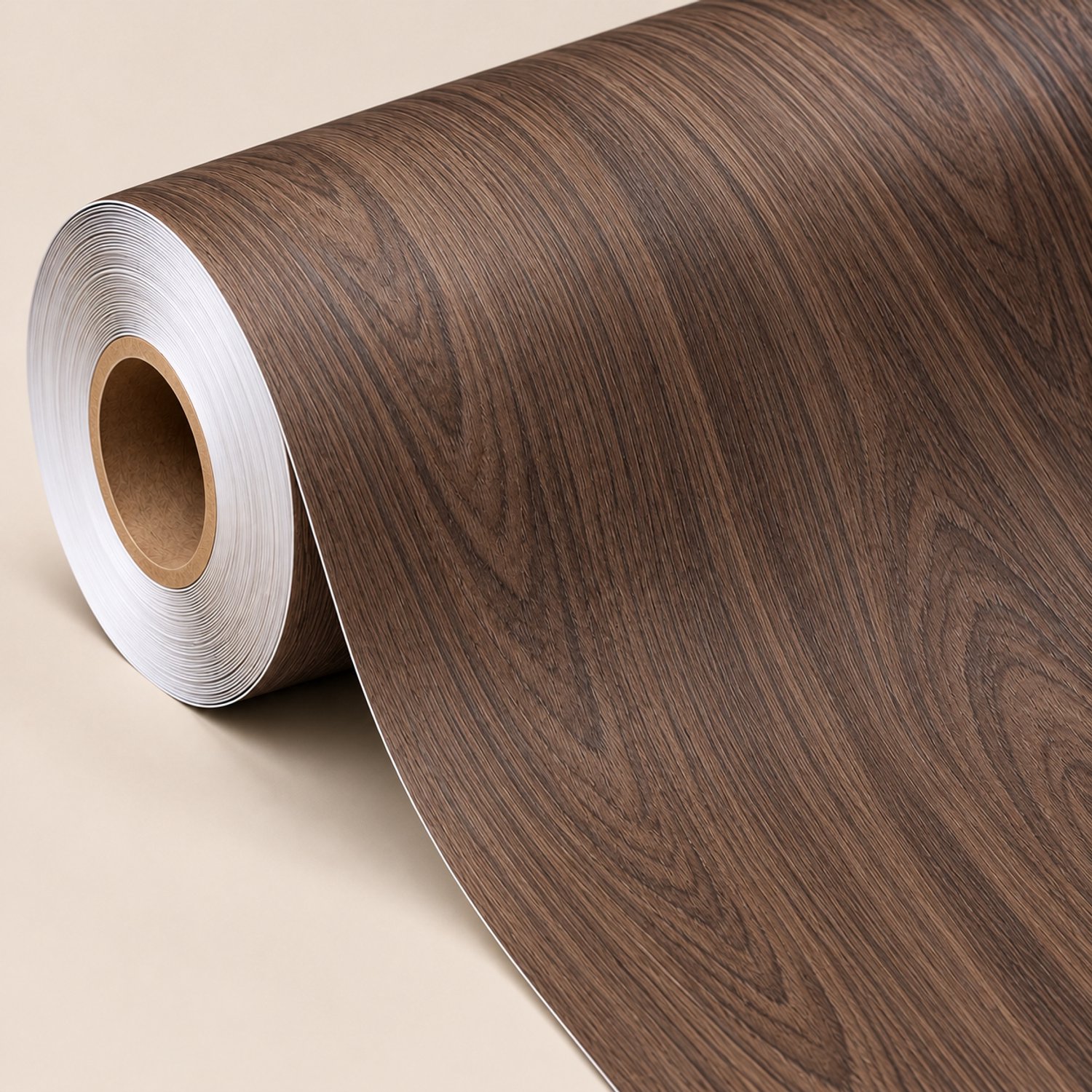 Zelfklevende Wrap Folie Donkerbruin Houtlook Espresso Oak 60x200 cm – Keuken Renovatie & Meubel Make Over – Plakfolie met Houtnerf – Meubelfolie voor Keukenkastjes, Werkblad, Tafel & Kast - japandi stijl