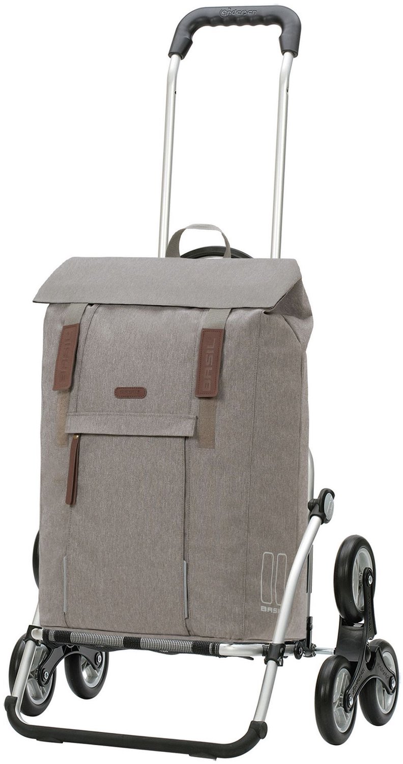 Andersen Shopper Treppensteiger Royal Shopper Basil City Winkelwagen 57 cm - 45 L - grau