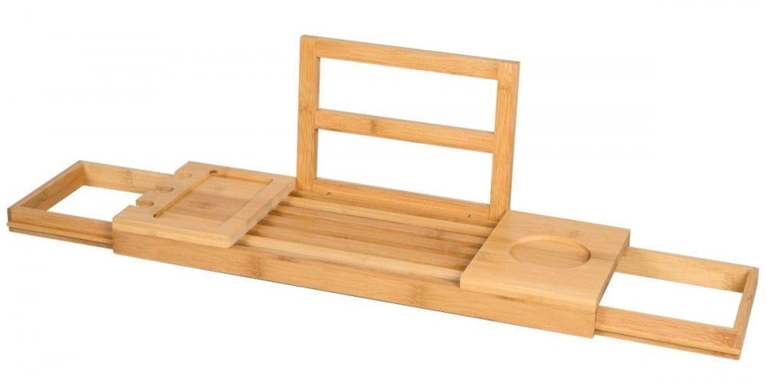 Badplank - Verstelbaar - 50-92 cm - Bamboe