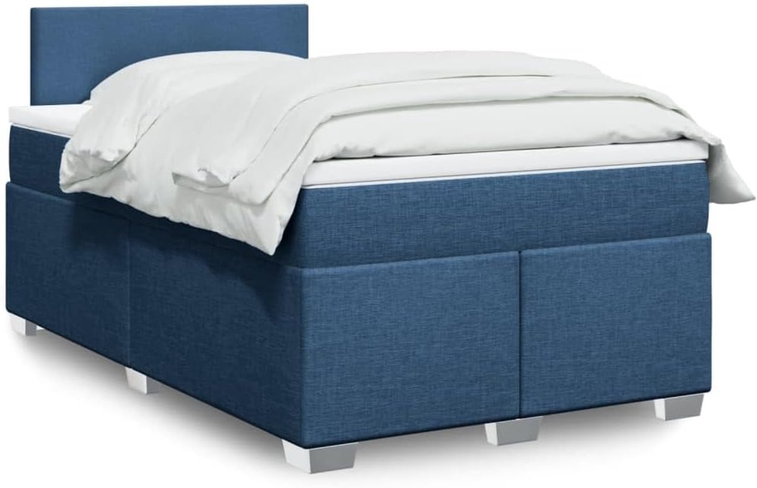 Pocketveringmatras standaard Blauw 120x200 cm
