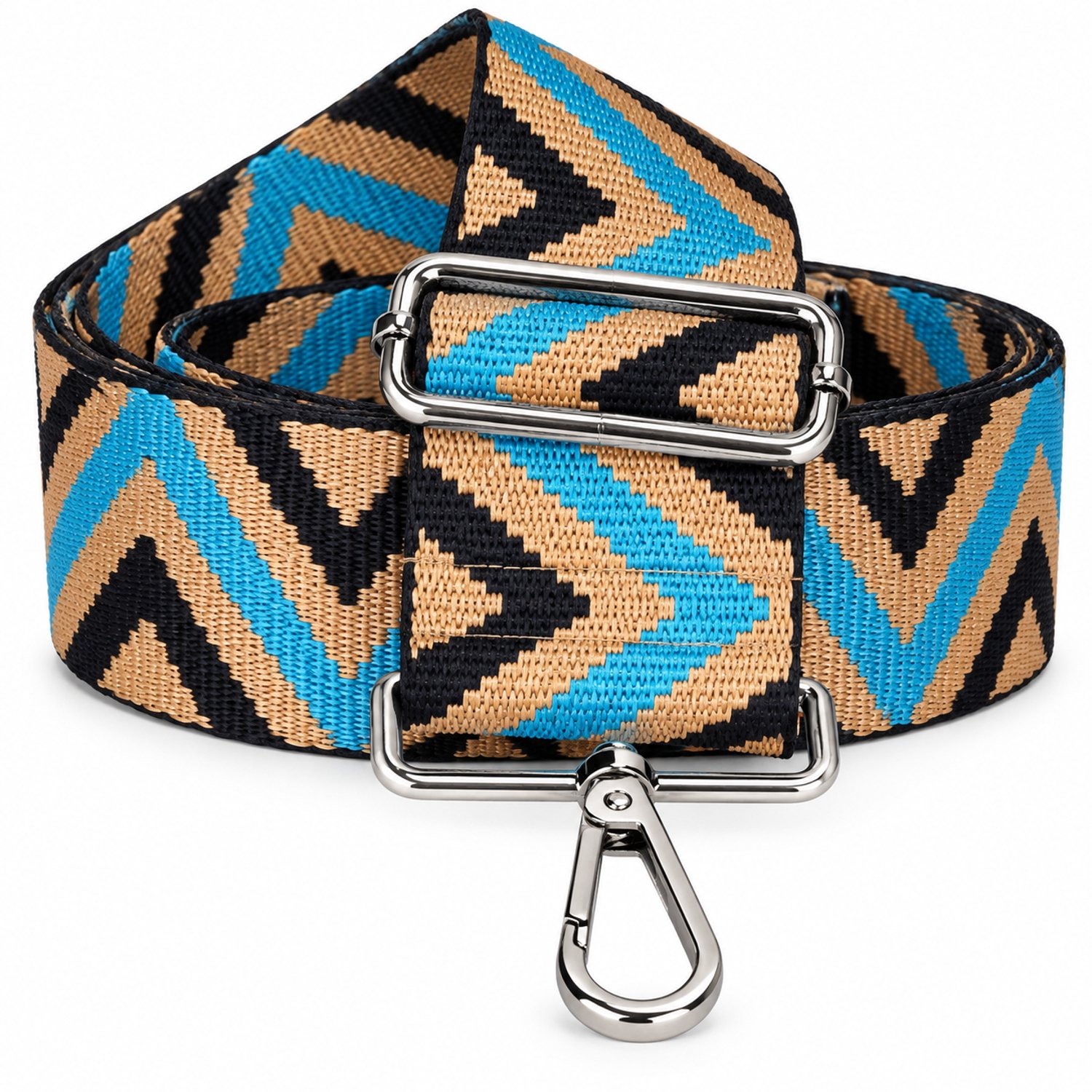 Bag strap - Festival tassenriem - Schouderband - Schouderriem tas - Tassen riem - Tas hengsel - Tassen band - gitaar strap - cameratas band - cross body - verstelbare riem - bag belt - handtas bandje - Kleurrijk