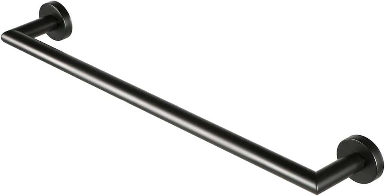 Black Wand Handdoekhouder 45 cm
