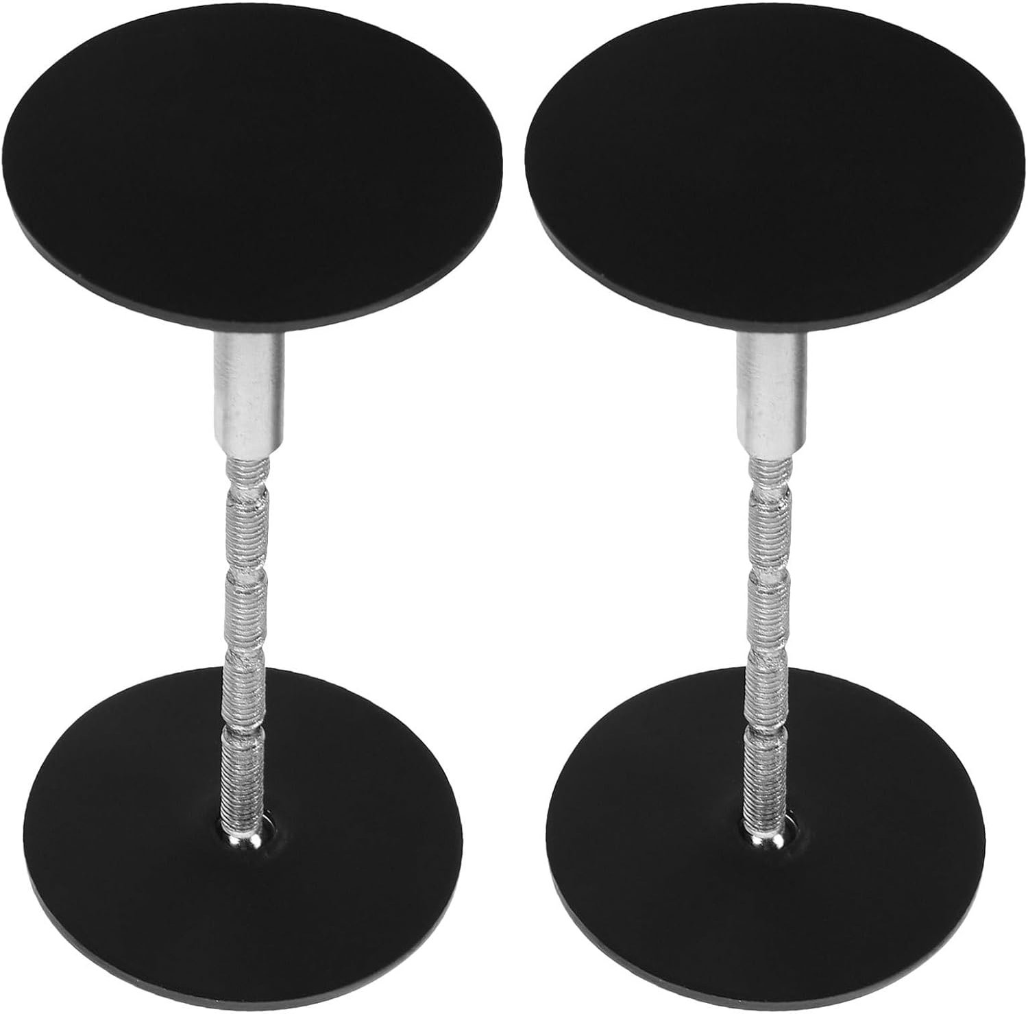 2 stuks metalen afdekplaatjes voor deurslotgaten - reparatieplaat voor slotgaten - diktes van 1,57-5 inch - zware stalen afdekplaat voor nachtsloten met schroeven voor thuisgebruik met een