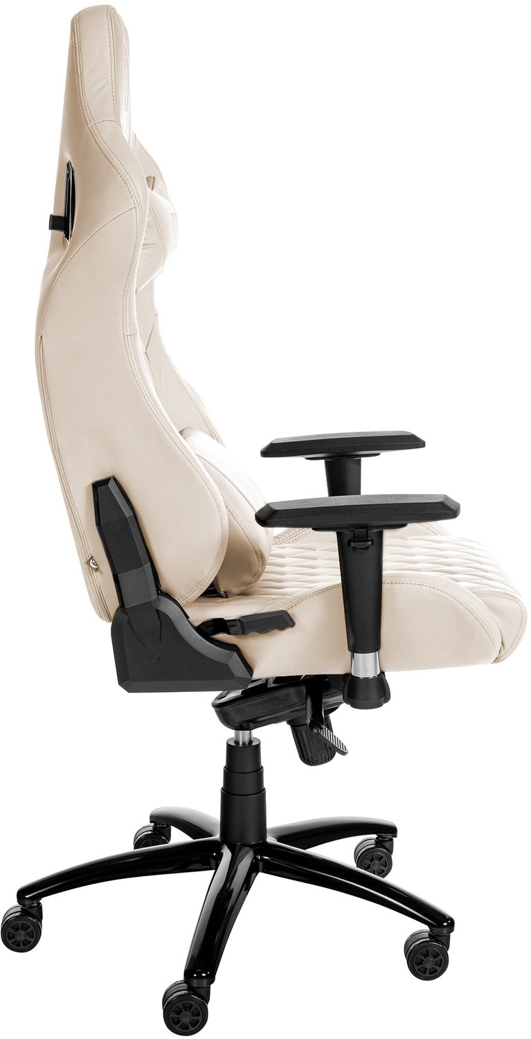 Luxe Comfort Bureaustoel - Verstelbaar - Crème creme