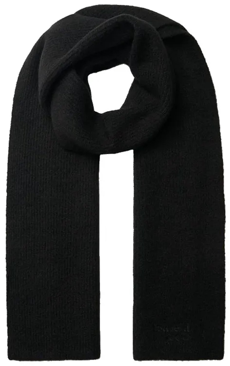 Superdry Heritage Rib Knit Sjaal Zwart Man