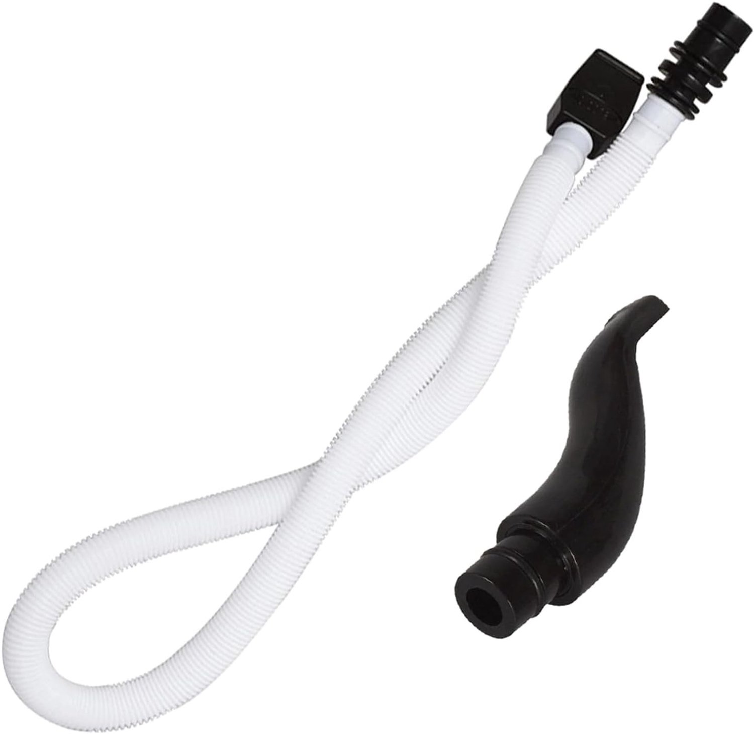 Flexibele Melodica Mondstuk Slang van 57 cm met Vervangnozzle - Melodica Onderdelen en Accessoires voor Verbeterde Geluidskwaliteit en Speelcomfort