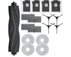 17-delige accessoire set voor stofzuigers - geschikt voor Dreame L40 Ultra AE/D20 Ultra / RLD31SE / Mova E40 Ultra: hoofdborstel - filter - dweil . Accessoires geschikt voor Dreame L10s Ultra Gen 2-stofzuiger