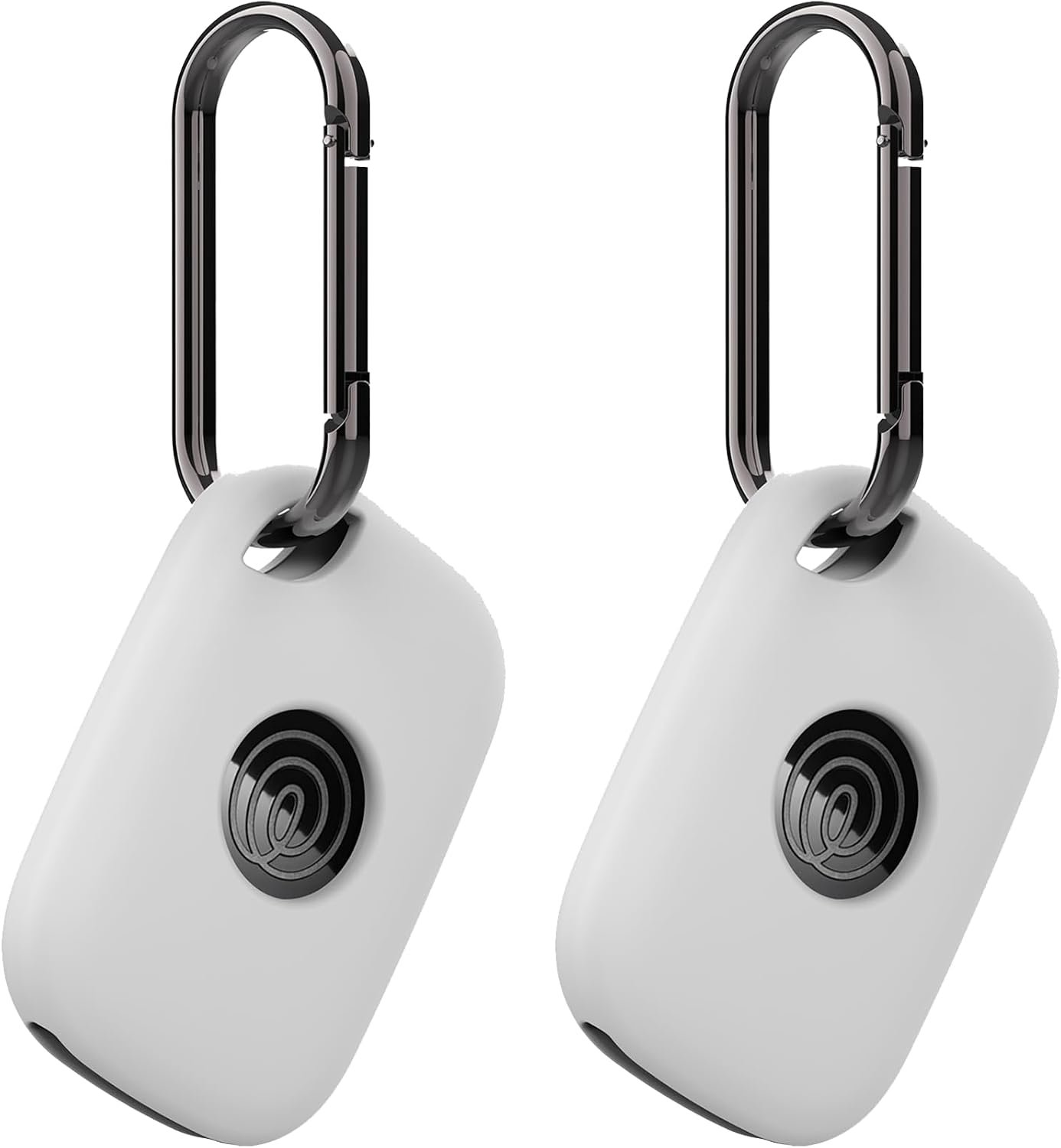 2 stuks beschermhoes voor Tile Life360 Pro 2024 Anti-verlies Tracker Siliconen Sleutelhanger - Duurzame en stijlvolle hoes, waterdicht, anti-val, Shell Accessoires Tracker Case voor Honden Katten