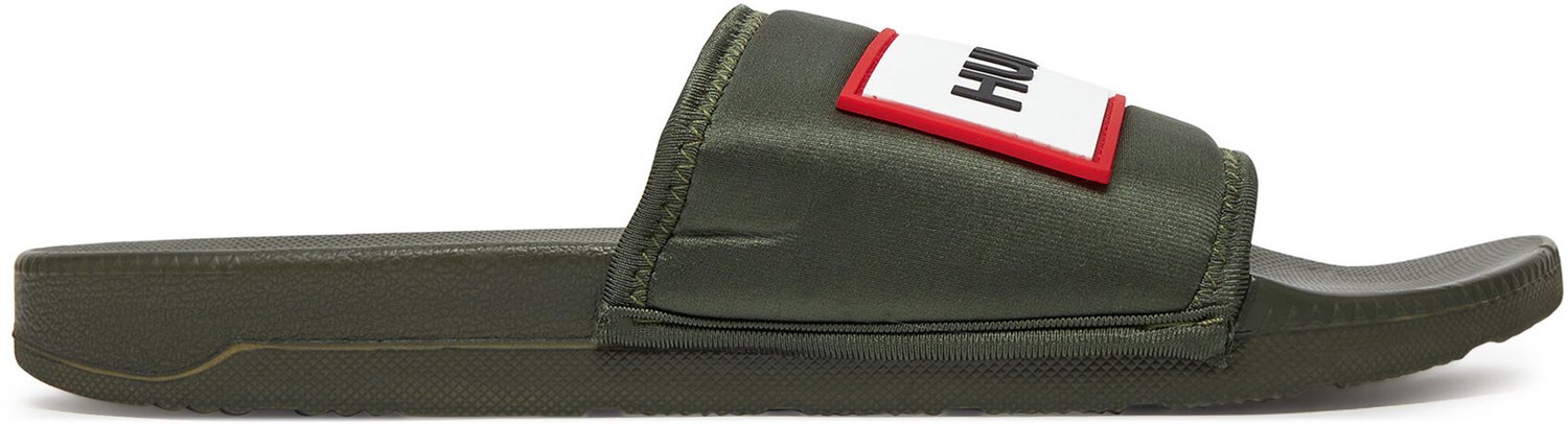 Hunter Heren Slippers Khaki M-865993 - Maat 41