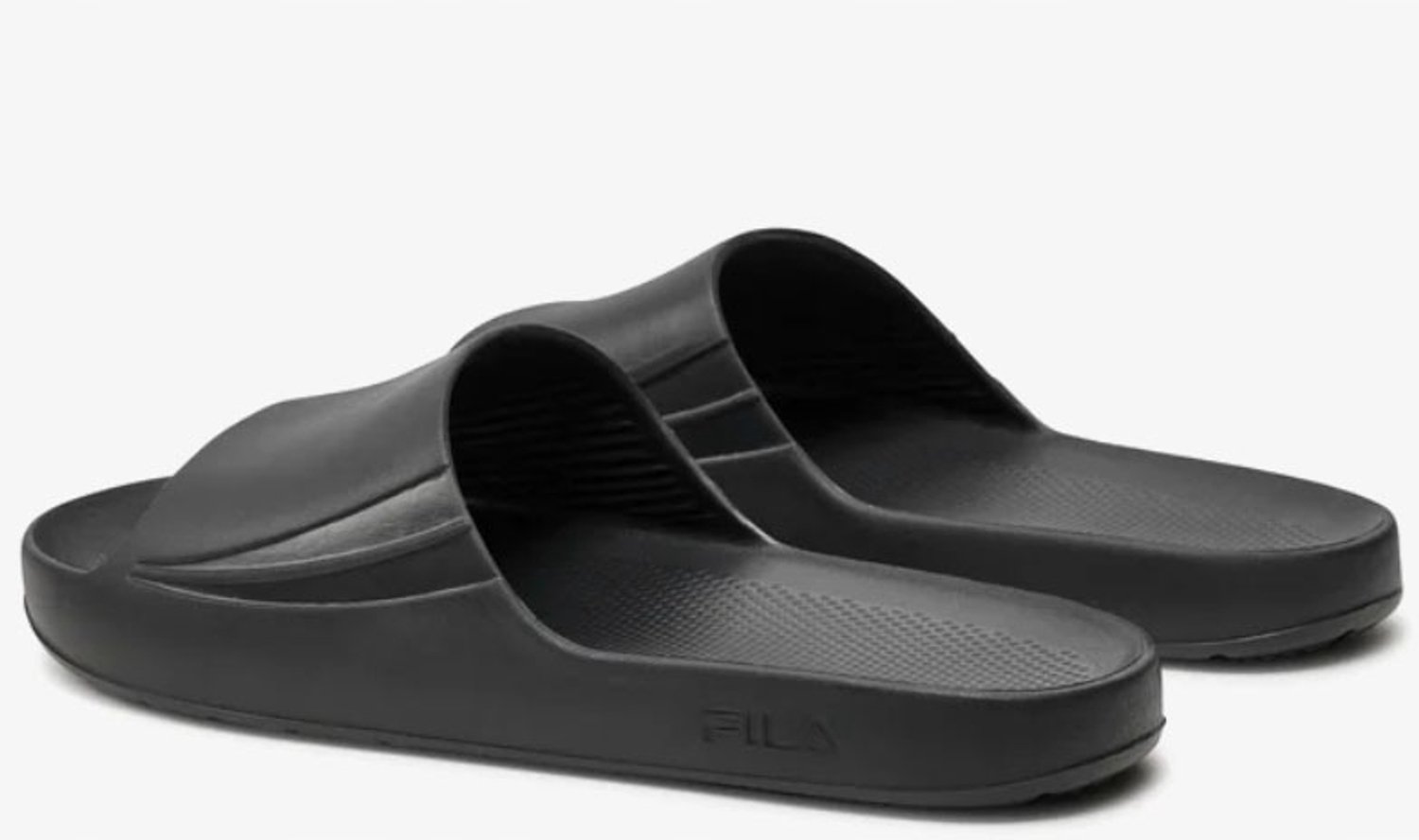 Fila Heren Slippers Sandals Court Ademend Zomer Zwembad Zwart