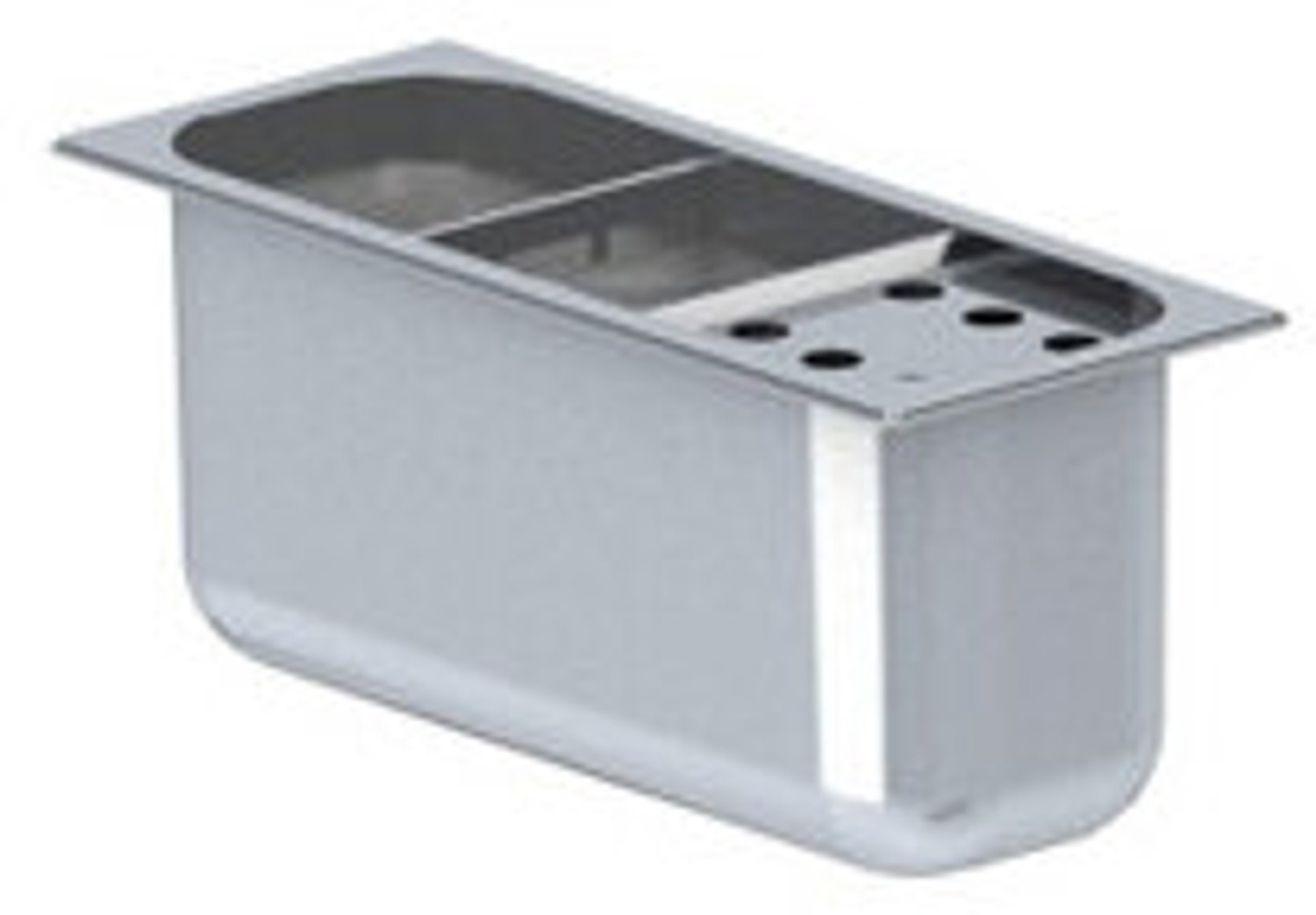 Drop-In IJslepel Spoelbak, CombiSteel 7495.0115