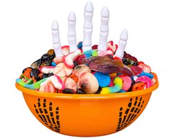 Candy Freaks Halloween snoep mix 3 kilogram - GRATIS Halloween bak - Griezel snoep - Halloween traktatie - Halloween decoratie - Halloween versiering - Snoepgoed