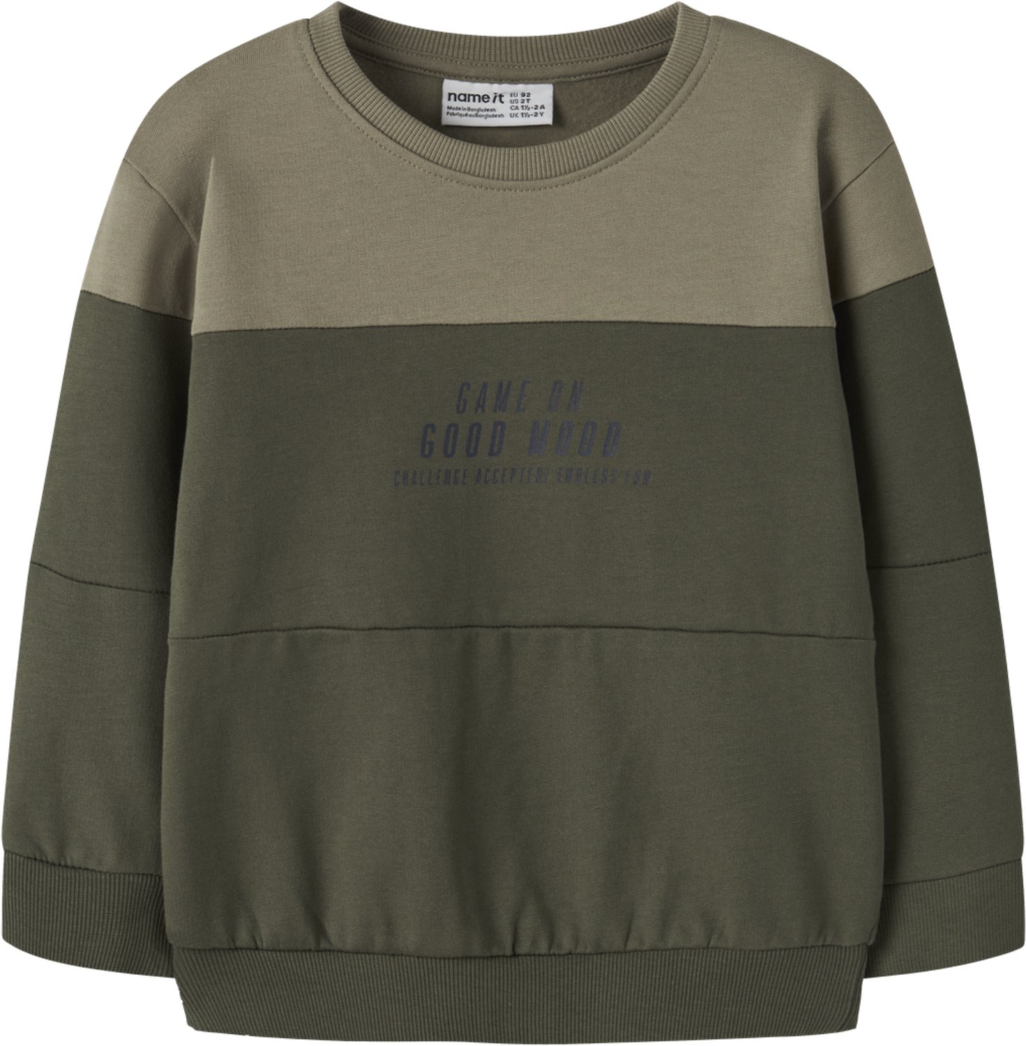 NAME IT - NMMVEMIL LS NREG SWEAT BRU Jongens Trui