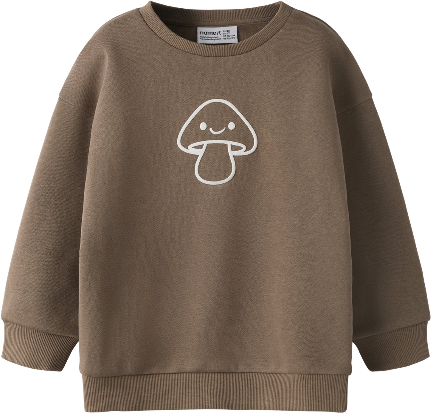 NAME IT - NMNRILEY LS RLX SWEAT BRU NOOS - Unisex - Sweaters