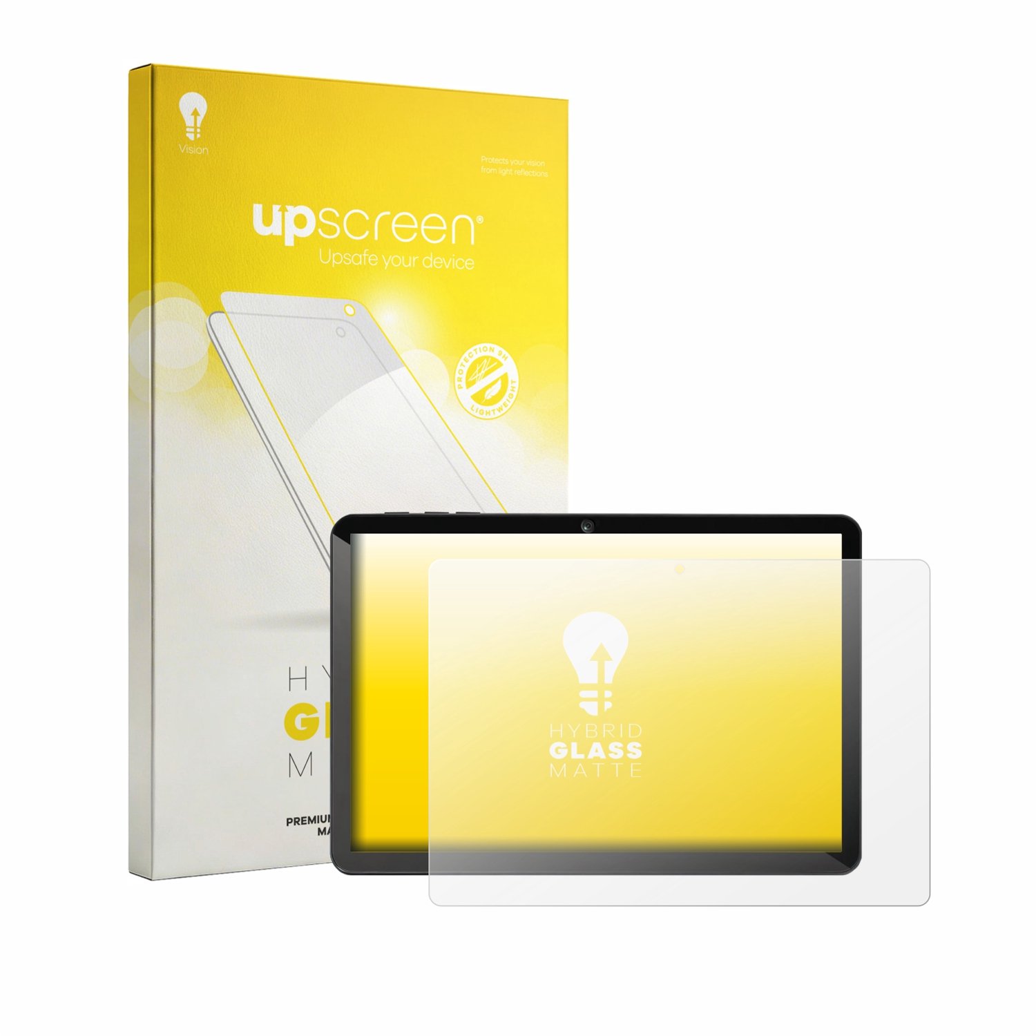 upscreen - Screenprotector voor Sannuo KT107 10" - Folie Beschermfolie Beschermglas matte