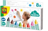 SES Creative Tiny Talents Badkrijt voor Tegels en Bad - 8 Kleuren - Vanaf 2 Jaar - Badspeelgoed - Schoencadeautjes Sinterklaas
