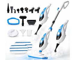 BOLLIT 16 in 1 Stoomreiniger - 1500W - Handstoomreiniger - Vlekkenreiniger - Voor Vloer, Bank, Badkamer en Tapijt - Stoo