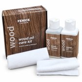 Fenice Wood Care Kit / Houtverzorgingsset met olie - 2 x 250 ml