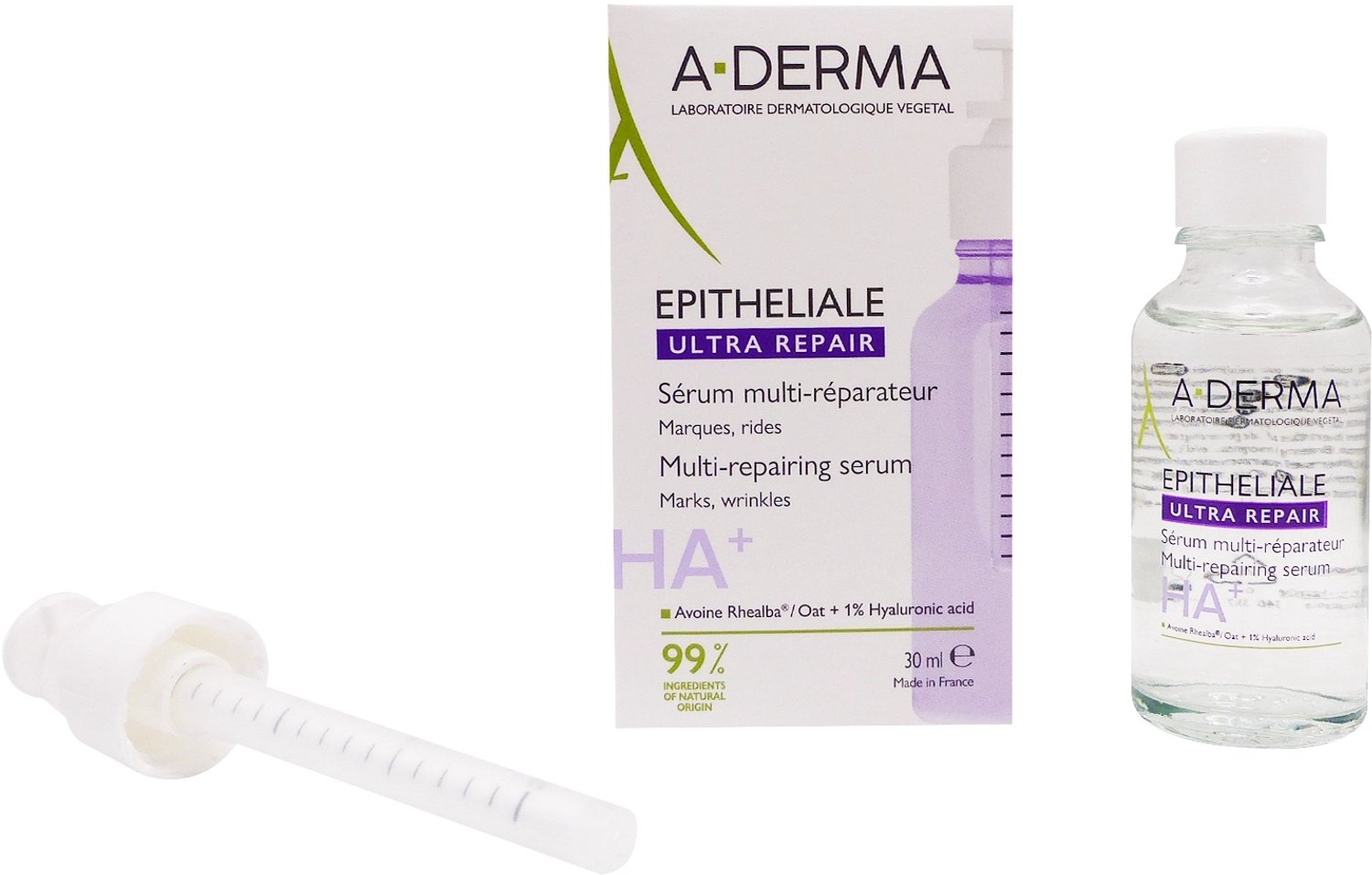 A-Derma Epitheliale Ultra Repair Multi-Repairing Serum HA+ 30 ml